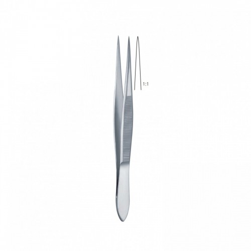 MICRO-PINZETTA LISCIA S/PERNO 12,5 cm...