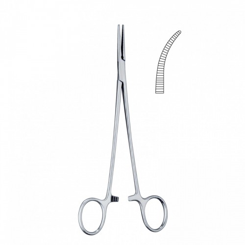 PINZA HALSTED-MOSQUITO EMOS.CURVA 18 cm