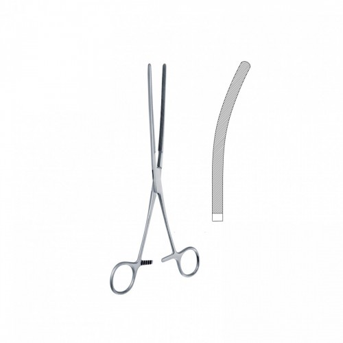 PINZA INTESTINALE DOYEN CURVA 21 cm