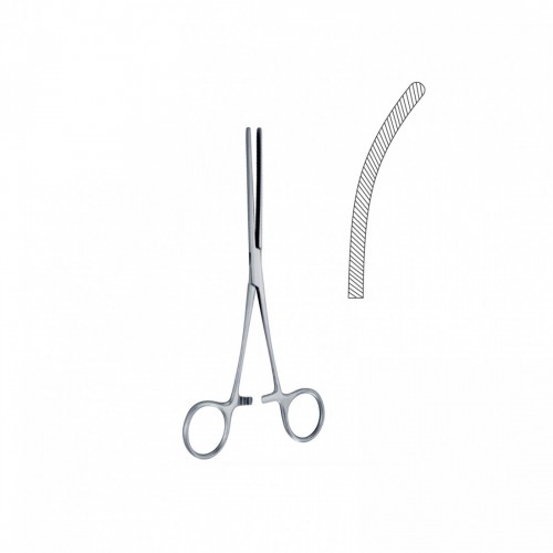 PINZA INTESTINALE BABY DOYEN CURVA 18 cm