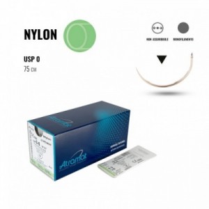 ATRAMAT NYLON USP 0 75cm...