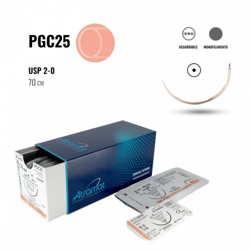 ATRAMAT PGC25 MONOF. 2/0 70cm 26mm...