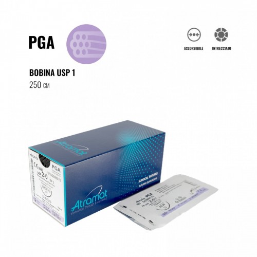 ATRAMAT PGA USP 1 BOBINA 250 cm 12 pz...