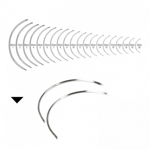AGO SUTURA 3/8 PUNTA TRIANG 19...