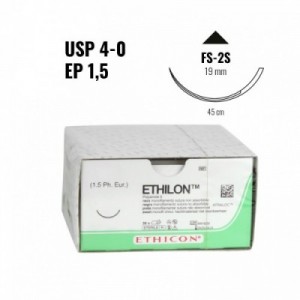 ETHILON EP 1,5 (4/0) 45 cm...