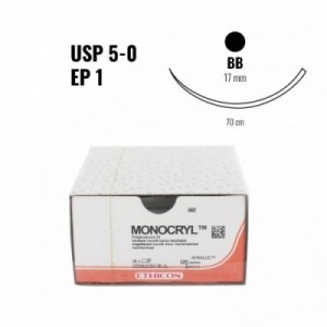 MONOCRYL EP 1 (5/0) ago...