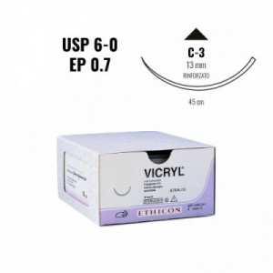 VICRYL EP 0,7 (6/0) 45 cm...