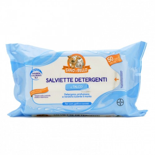 SALVIETTE DETERGENTI 50 pz muschio...