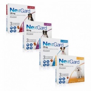 NEXGARD cane M 28 mg 4-10... 2