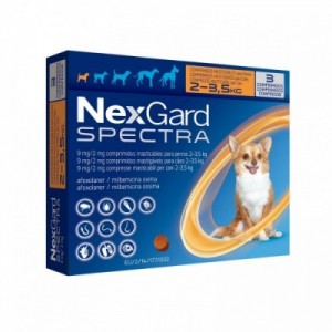 NEXGARD SPECTRA XS 3 cpr...