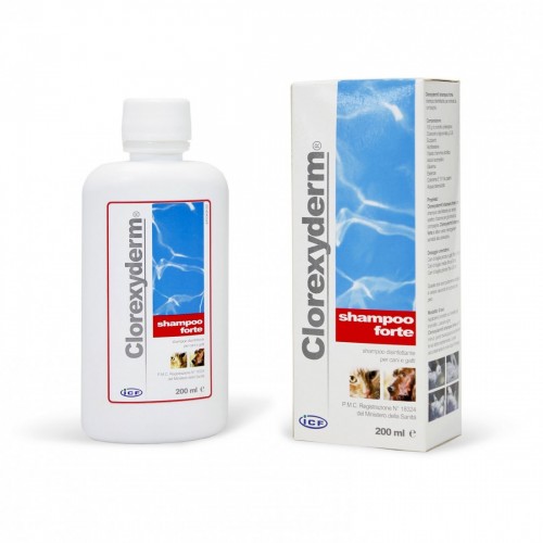 CLOREXY-DERM shampoo forte 200 ml