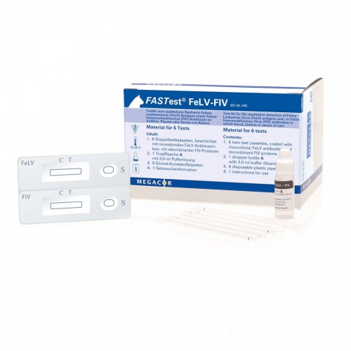 FASTest FeLV-FIV 6's TESTKIT