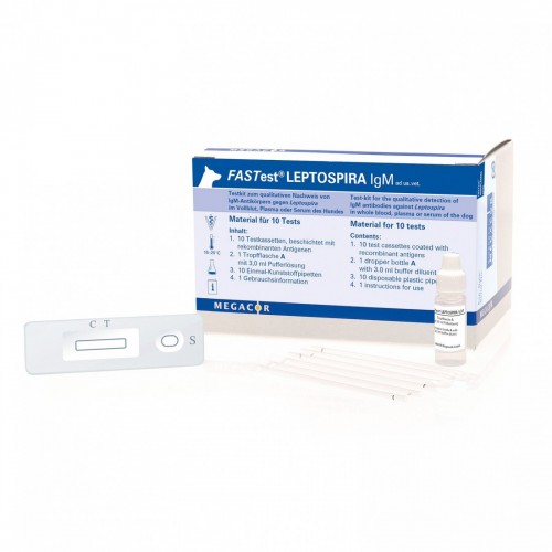 FASTest LEPTOSPIRA IGM 10 TESTKIT