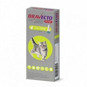 BRAVECTO PLUS gatto S 1...