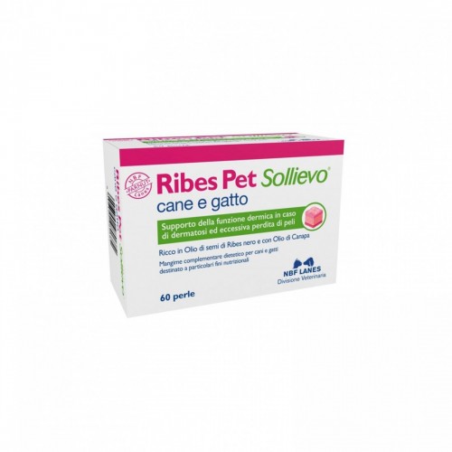 RIBES PET SOLLIEVO 60 perle cane e gatto