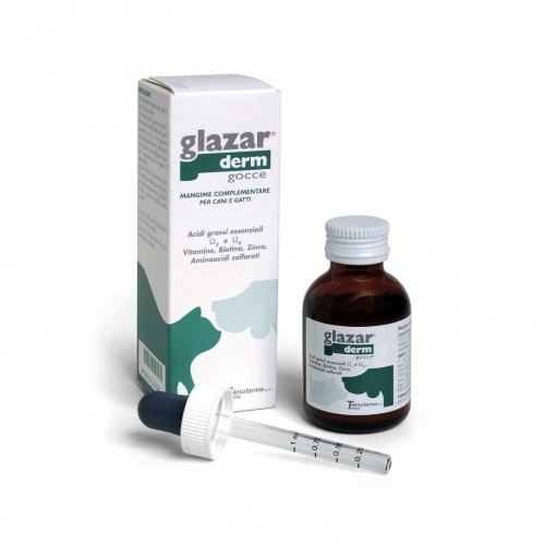 GLAZAR DERM GOCCE 50 ml cane/gatto