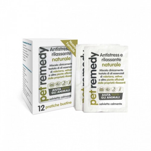 PET REMEDY salviette 12 bst