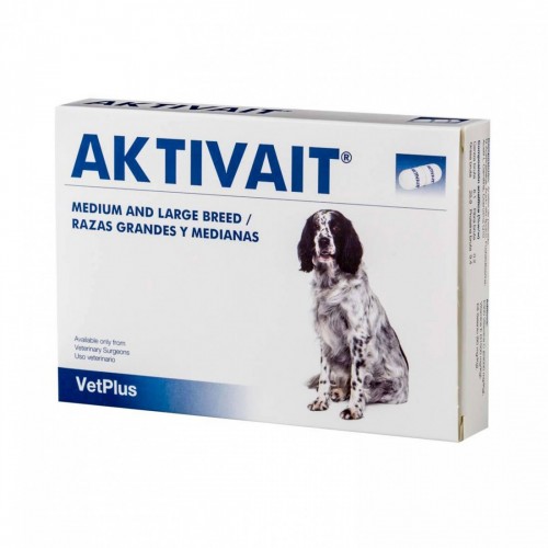 AKTIVAIT MEDIUM & LARGE BREED blister...