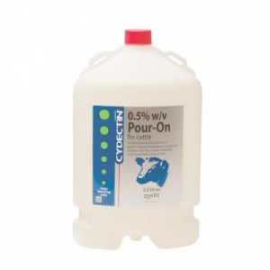CYDECTIN POUR ON 0,5% 2,5... 2