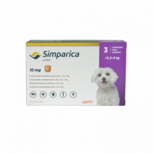 SIMPARICA 10 mg 3 tabs...