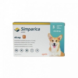 SIMPARICA 40 mg 3 tabs...