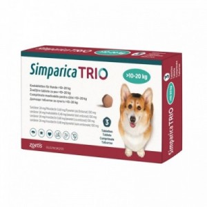 SIMPARICA TRIO 3 cpr 10 -...