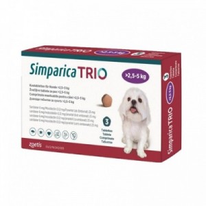 SIMPARICA TRIO 3 cpr 2,5 -...