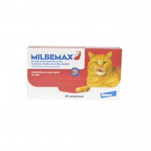 MILBEMAX gatto 2+ kg 20 cpr...