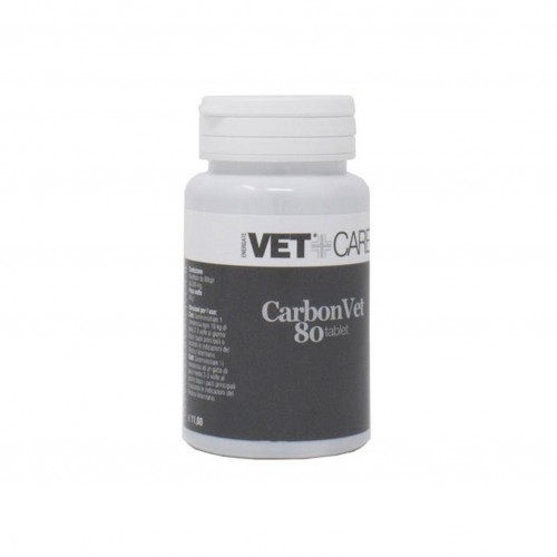 VETCARE CARBONVET 80 cpr 500 mg