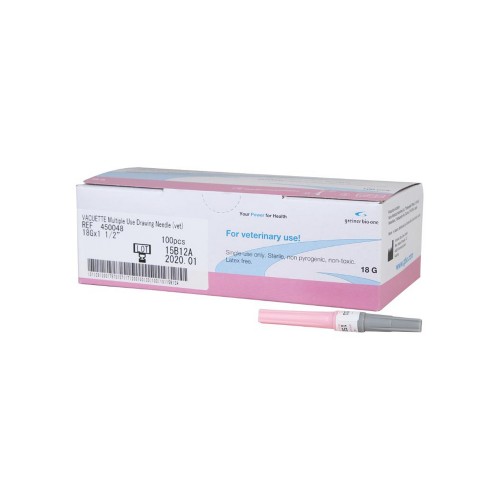 AGO vacuette 18Gx1 1/2(ROSA)multiplo...