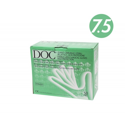 GUANTI chirurgici sterili DOC 7,5 50...