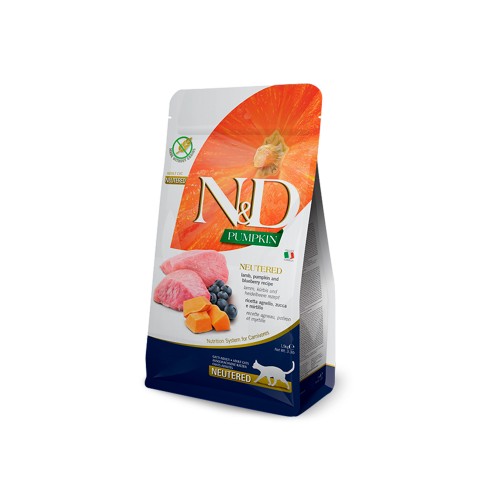 N&D GATTO ZUCCA agnello/mirtillo...