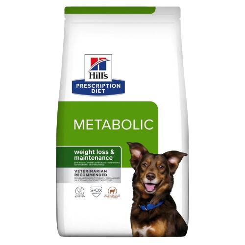 PD CANE metabolic agnello/riso 1,5 kg