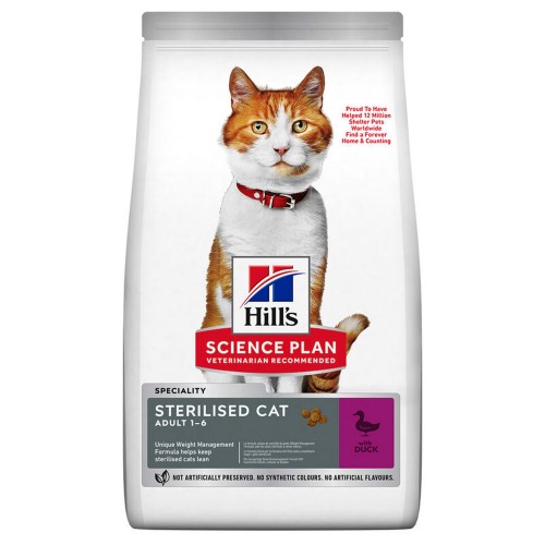 SP GATTO ADULT sterilised anatra 7 kg