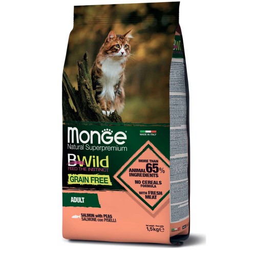 MONGE GATTO BWILD GRAIN FREE...