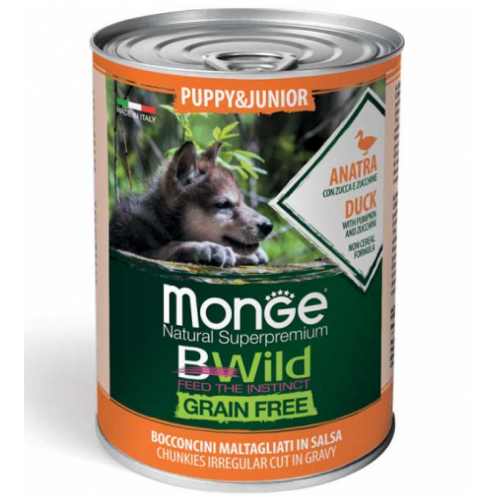 MONGE CANE BWILD GRAIN FRE.PUPPY...