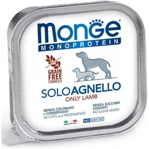 MONGE CANE MONOPR. agnello 24 pz x...