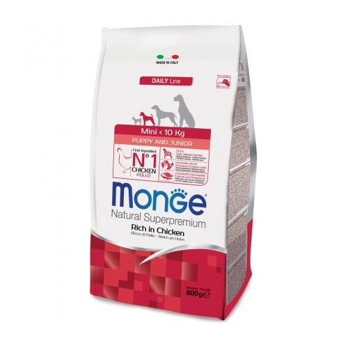 MONGE CANE PUPPY MINI pollo 800 gr