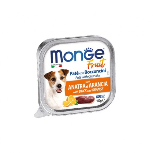MONGE CANE FRUIT anatra/arancia 32 pz...