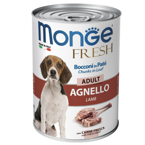 MONGE CANE FRESH vitello 24 pz x 400 gr