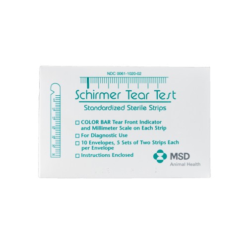 SCHIRMER TEAR 10 test
