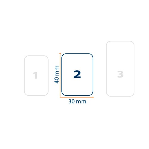 CR8 IMAGE PLATE IPX SIZE 2 (PACK DA 4)