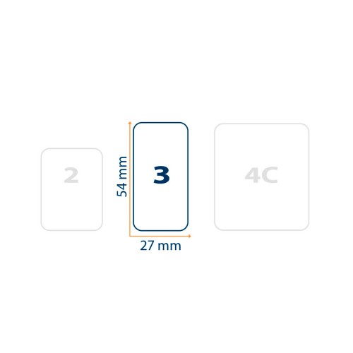 CR8 IMAGE PLATE IPX SIZE 3 (PACK DA 2...