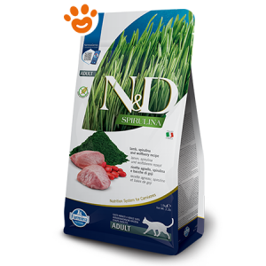 N&D GATTO spirulina/agnello...