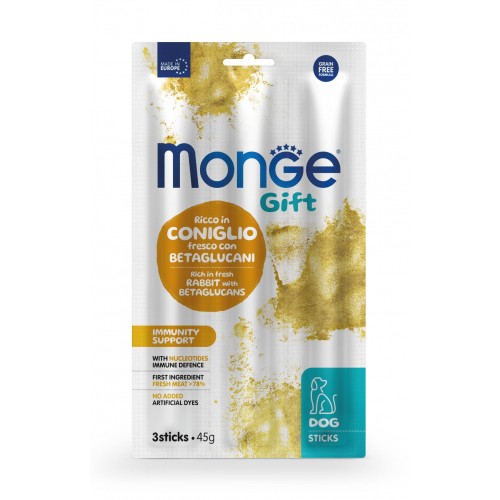 MONGE CANE GIFT IMMUN. coniglio/nucl....