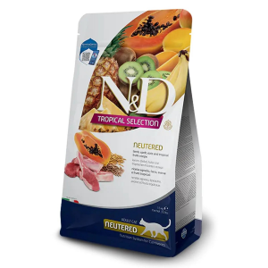 N&D GATTO TROPICAL agnello...