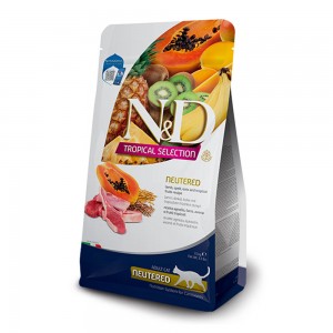 N&D GATTO TROPICAL agnello...