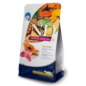N&D GATTO TROPICAL agnello...