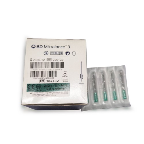 AGO MONOUSO MICROLANCE BD 21Gx40mm...