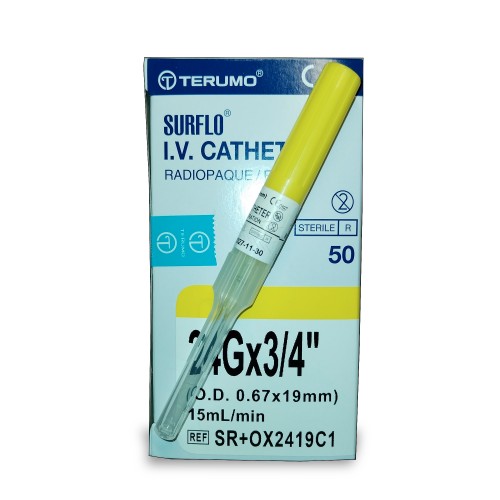 AGO CANNULA 24 G x 3/4 19 mm (GIALLO)...